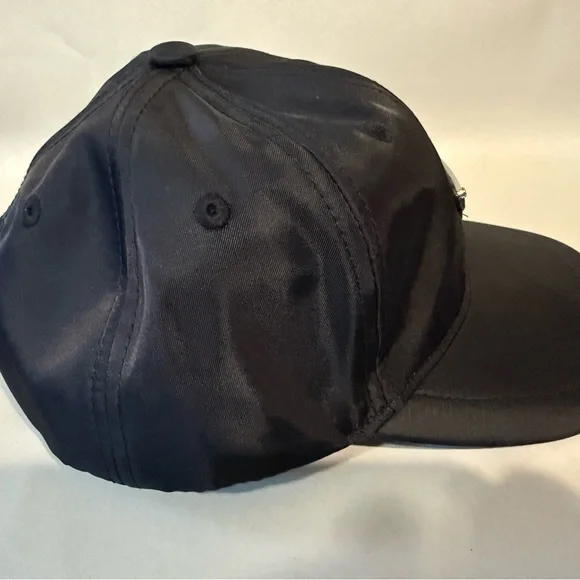 Prada Black Unisex Nylon Baseball Cap - Picture 4 of 5